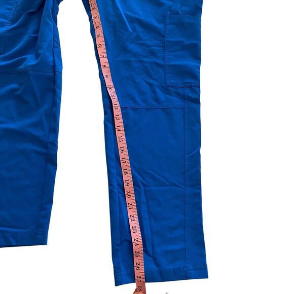 Figs MENS Scrub Blue Axim Cargo Pants T2001S Medical Nurse Size M/S - Picture 8 of 8